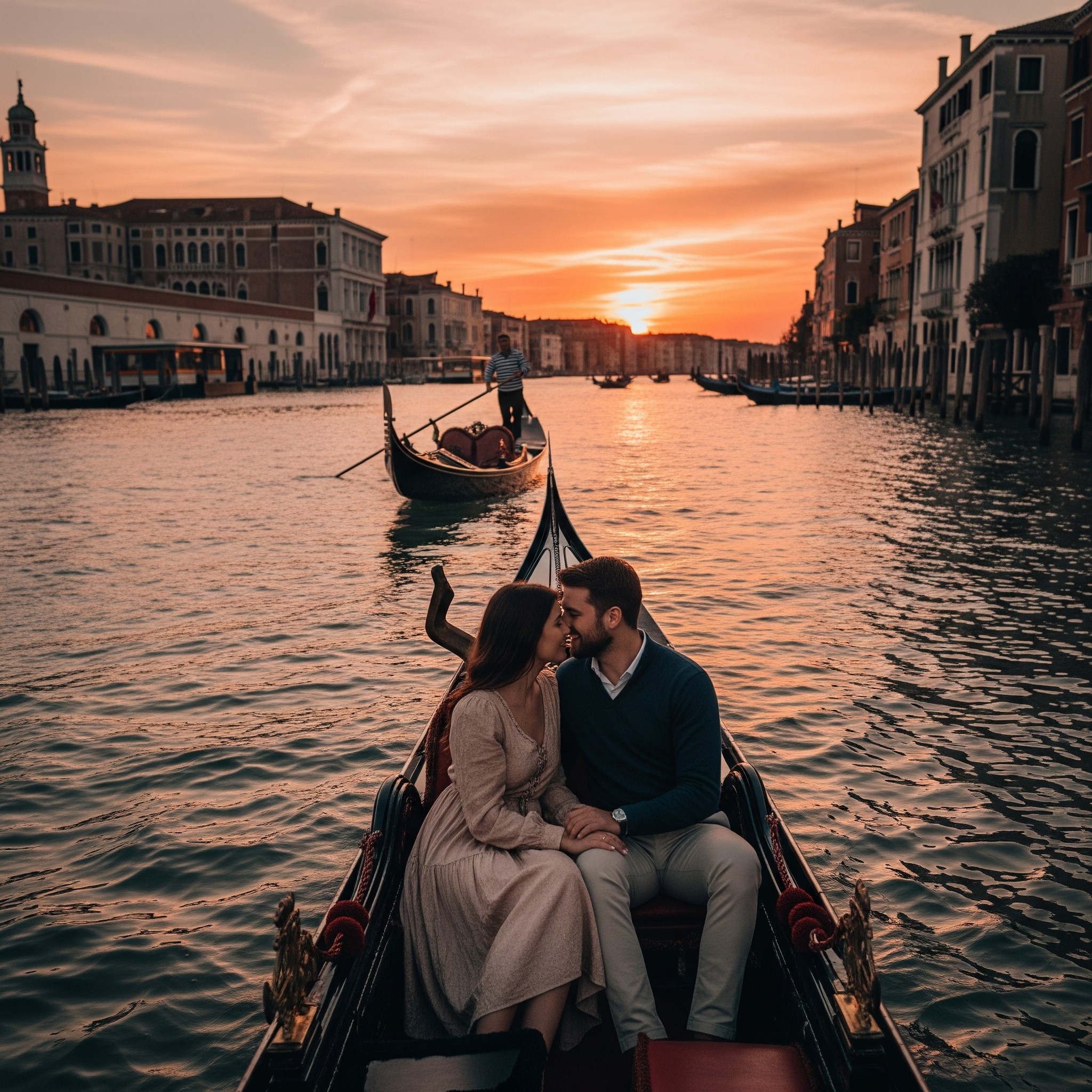 gondole Tour en gondole romantique sur les canaux de Venise
