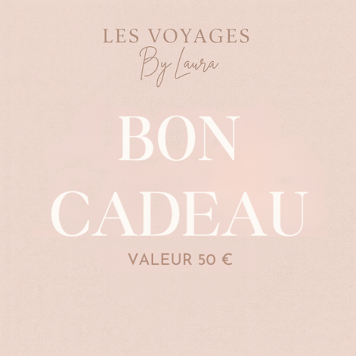 Bon cadeau 50e organisation de voyage